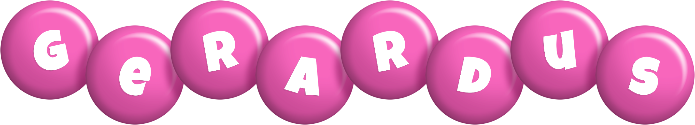 Gerardus candy-pink logo
