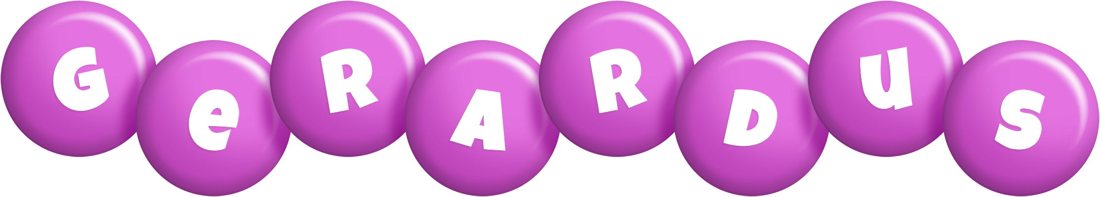 Gerardus candy-purple logo