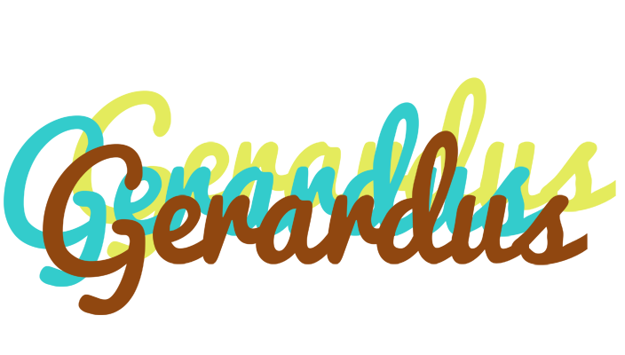 Gerardus cupcake logo