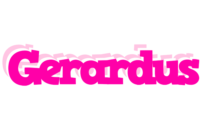 Gerardus dancing logo