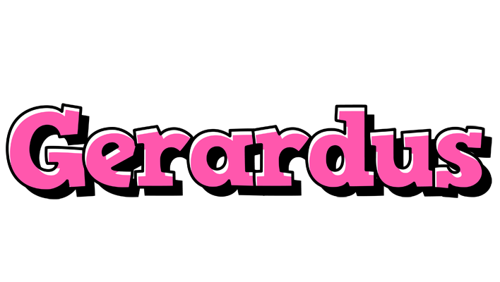 Gerardus girlish logo