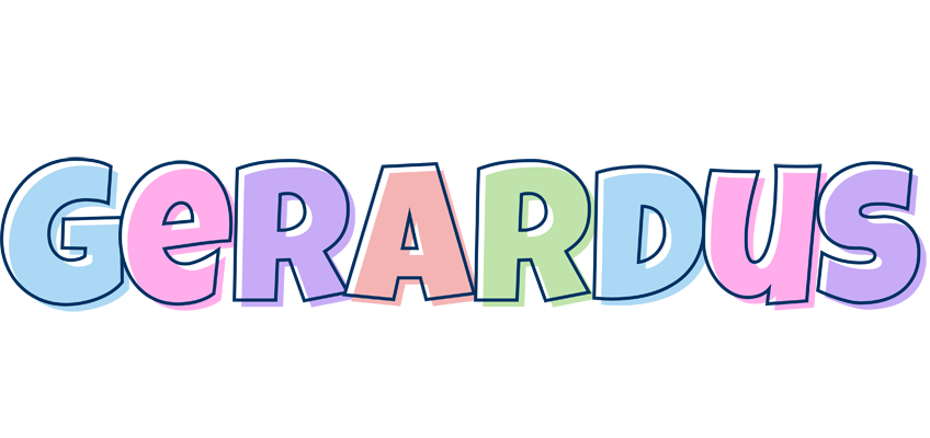 Gerardus pastel logo