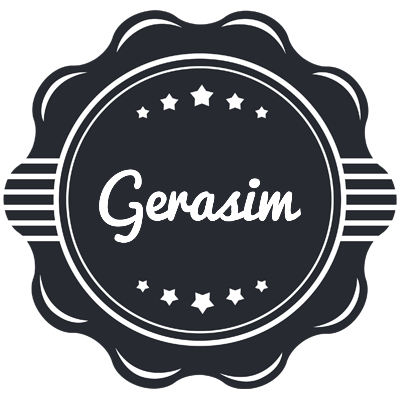 Gerasim badge logo