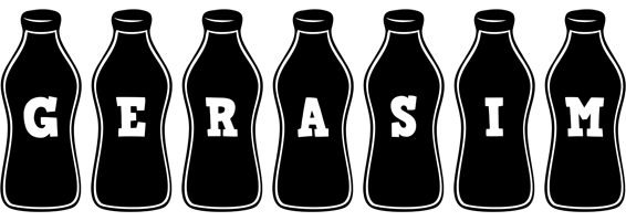 Gerasim bottle logo