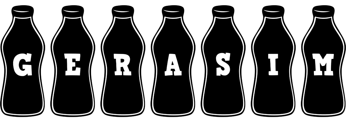 Gerasim bottle logo