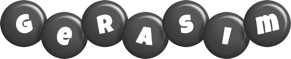 Gerasim candy-black logo