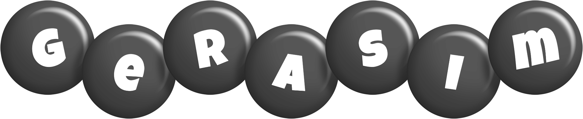 Gerasim candy-black logo