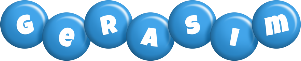 Gerasim candy-blue logo