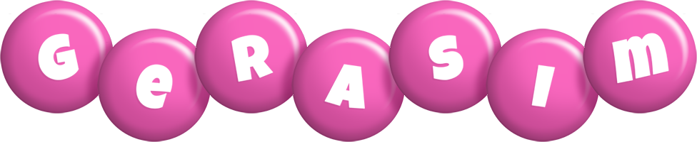 Gerasim candy-pink logo