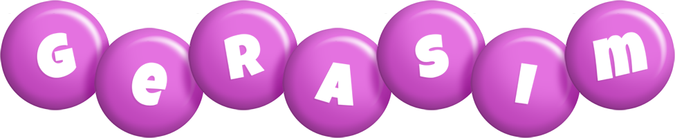 Gerasim candy-purple logo