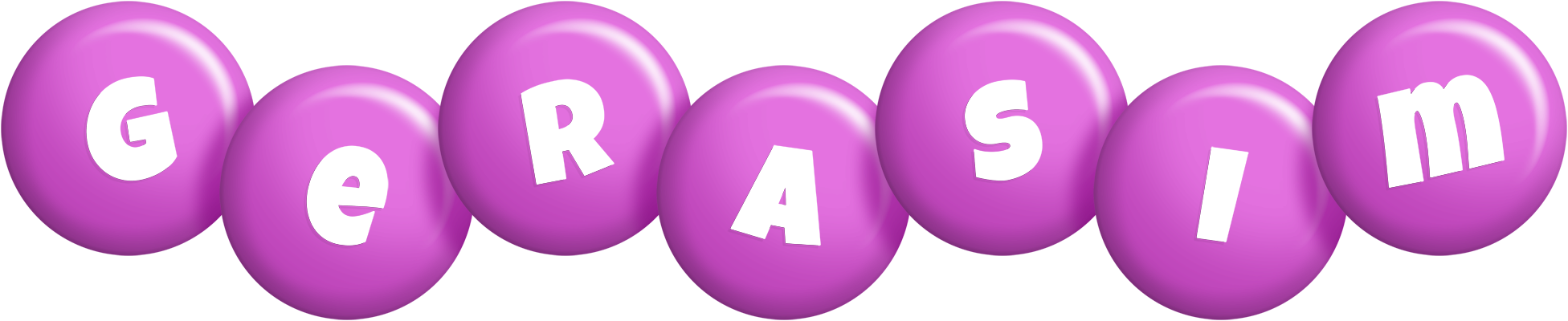 Gerasim candy-purple logo