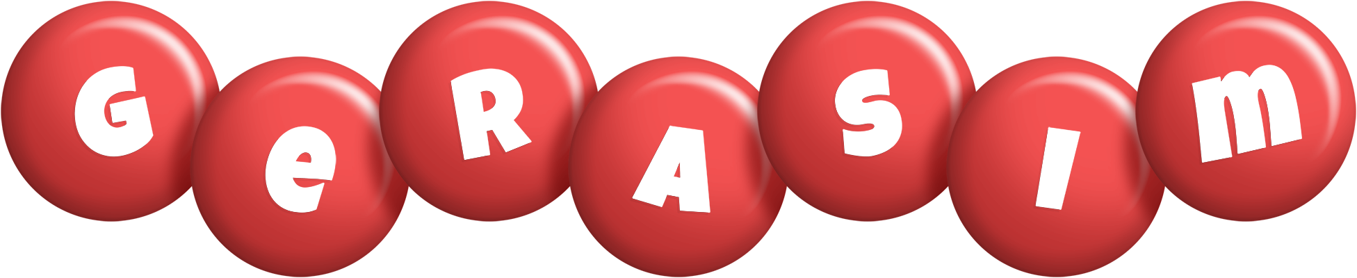 Gerasim candy-red logo