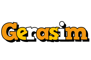 Gerasim cartoon logo