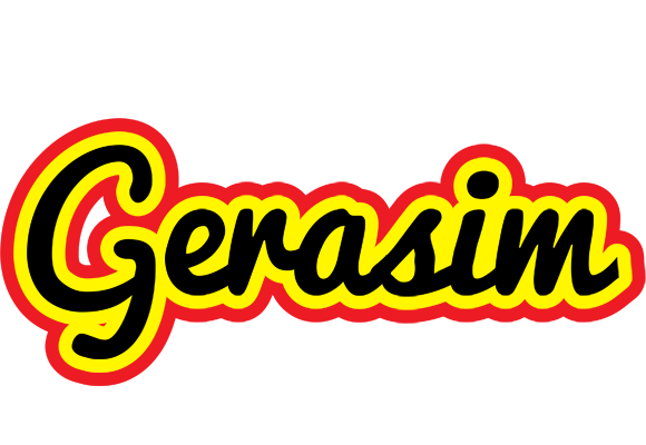 Gerasim flaming logo