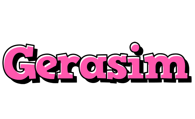 Gerasim girlish logo
