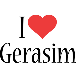 Gerasim i-love logo