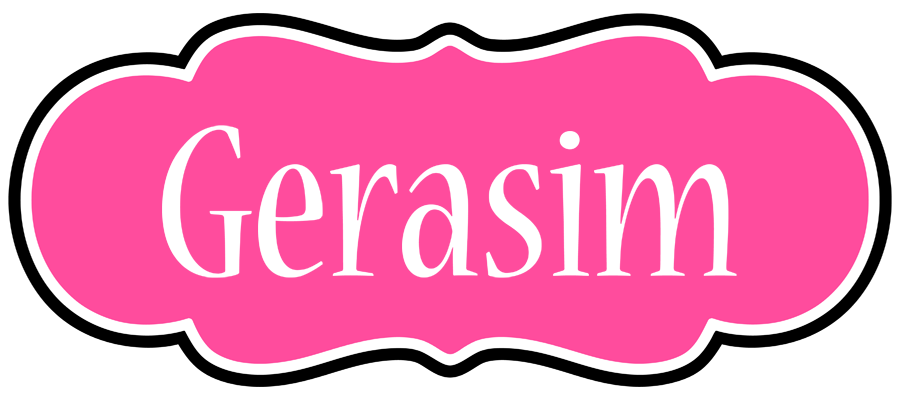 Gerasim invitation logo