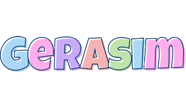 Gerasim pastel logo