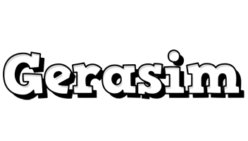 Gerasim snowing logo