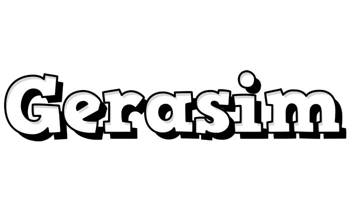 Gerasim snowing logo