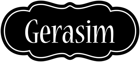 Gerasim welcome logo