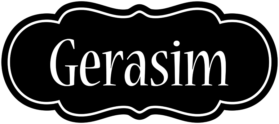 Gerasim welcome logo