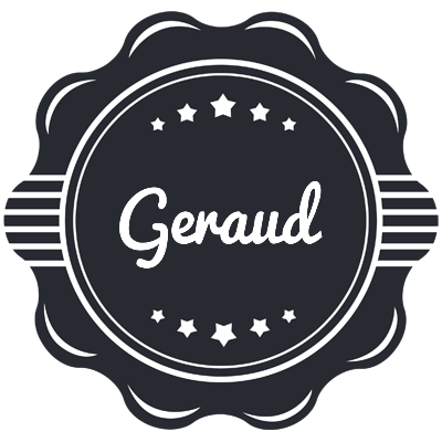 Geraud badge logo