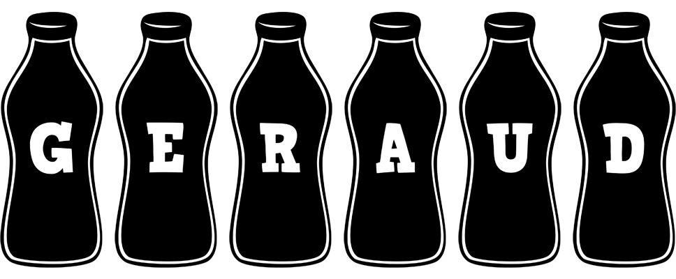 Geraud bottle logo