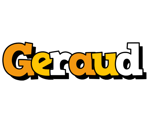 Geraud cartoon logo