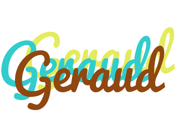 Geraud cupcake logo