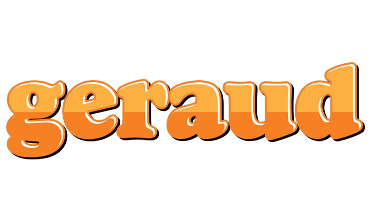 Geraud orange logo