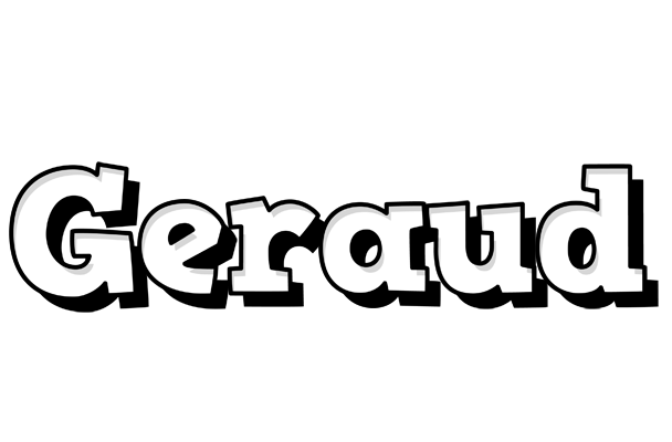 Geraud snowing logo