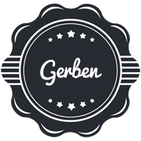 Gerben badge logo