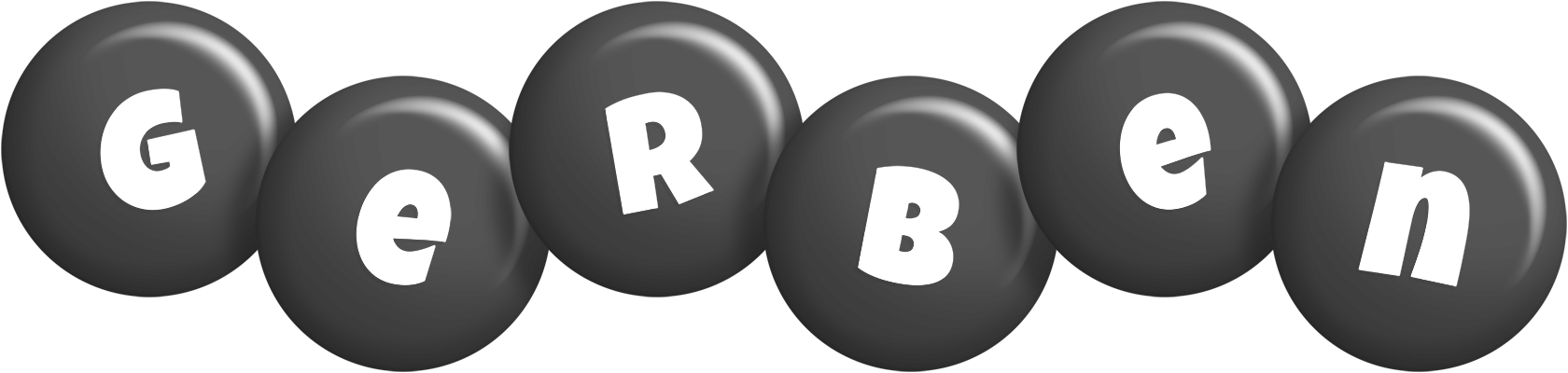Gerben candy-black logo