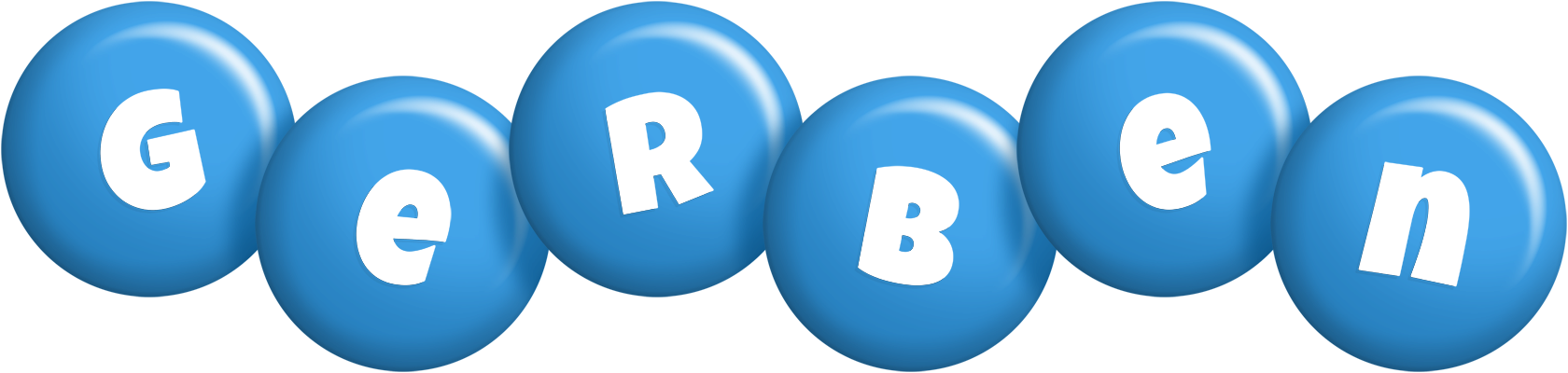 Gerben candy-blue logo
