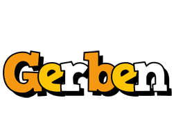 Gerben cartoon logo