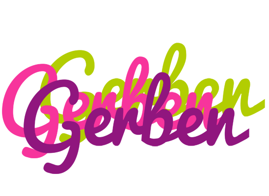 Gerben flowers logo