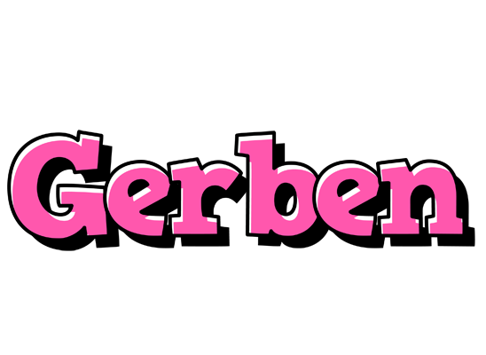 Gerben girlish logo