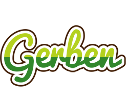 Gerben golfing logo