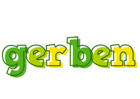 Gerben juice logo