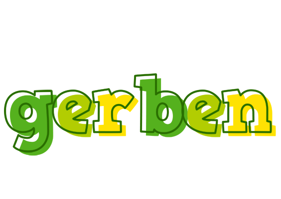 Gerben juice logo