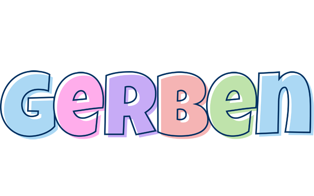 Gerben pastel logo