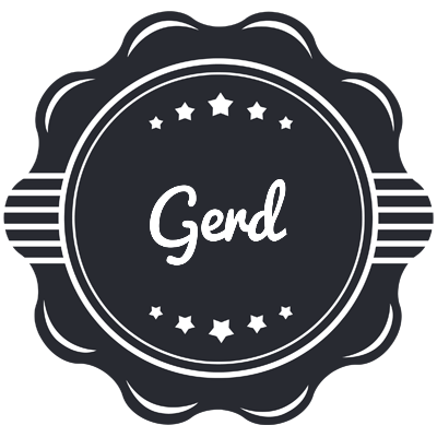 Gerd badge logo