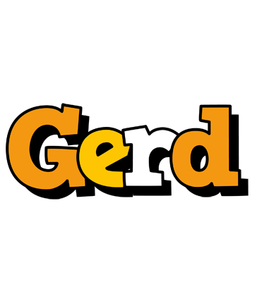 Gerd cartoon logo