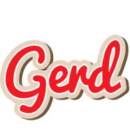 Gerd chocolate logo