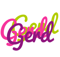 Gerd flowers logo