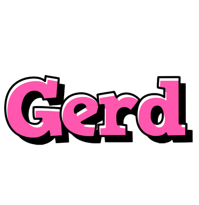 Gerd girlish logo