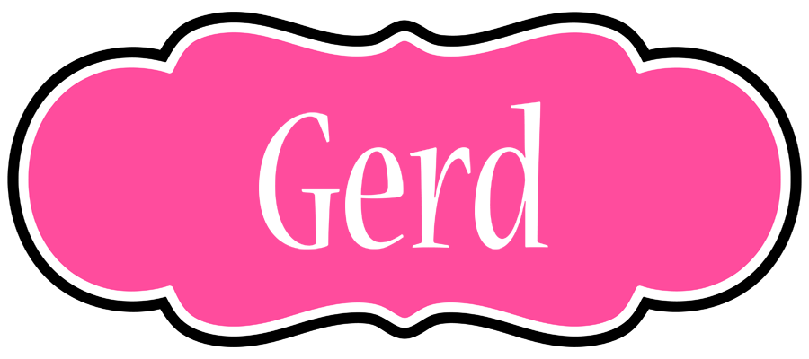 Gerd invitation logo
