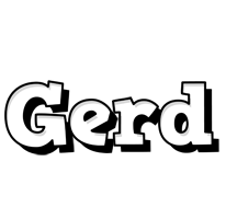 Gerd snowing logo