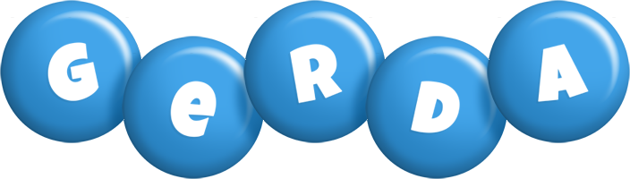 Gerda candy-blue logo